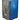 29 Series Royal Blue Acrylic Cajon — Black Makah Burl Front Plate
