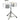 Chrome Timbale Stand
