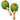 Beaded Maracas — Yellow