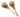Large Round Rawhide Maracas