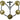 Hi-Hat Tambourine — with Brass Jingles