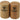 Small Round Wooden Shakers