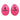 Egg Shakers (Plastic Pair) — Pink