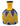 Yellow Fiberglass Shekere