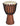 Mango Wood African Djembe — 8 inch.