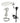 KAT 9-Inch Pad with Tom Arm, Clamp, 8-Foot Cable, and Velcro Tie