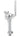 Gib Clam Type Arm 12.7mm L-rod