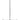 Gibraltar 18 inch. Fixed T-leg with 30 inch. Vertical Tube
