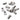 Gib Sm Swivel Nuts 7/32 In 12/pk