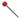 Gibraltar Red Wood Beater Long Shaft - Black