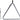 Triangle with Beater — 6 inch.