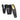 2.5 inch. Leather Calaca Series Guitar Strap — Mariachi Design