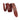 Flowering Vine Series Burgundy Leather Guitar Strap