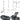 Canopus Light Weight Hardware Pack with Bag, Two Cymbal Stands, Snare, Hi Hat Stands