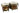 7 inch. & 8-1/2 inch. Supremo Select Series Broad Leaf Acacia Bongos — Model STBS-DG BA