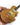 Billy F Gibbons Pinstripe Gibson Les Paul Goldtop Mini Guitar Model