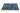 Vintage Persian Style Drum Rug 5.34' X 4.65' — Blue