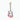 Beatles + Loog Mini Guitar Acoustic '67 — Pink