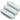 Lace Sensor *Ultimate Triple* Blue/Silver/Red S/S/S - White Covers
