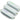 Lace Sensor 3-Pack *Triple Rainbow* Emerald/RWRP Silver/Purple - White