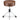 Gibraltar 9808 15 inch. Stitched Round Throne, Chestnut