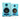 LP-UNF-B 4-Inch 2-Way Powered Loudspeaker System with Bluetooth - Blue (Pair)
