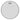 Ambassador Smooth White Series Drumhead — Snare/Tom 13 inch. Diameter Model