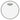 Ambassador Series Clear Drumhead — Snare/Tom 8 inch. Diameter Model