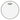 Ambassador Series Clear Drumhead — Snare/Tom 10 inch. Diameter Model