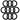Dynamo, 4 I.d., 10 Pc Pack, Black
