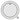 Bass, Powerstroke 3, Smooth White, 18 Diameter, 2-1/2 Impact Patch