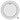 Bass, Powerstroke 3, Smooth White, 20 Diameter, 2-1/2 Impact Patch