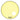 Bass, Powerstroke 3, Colortone, 24 Diameter, Yellow, 5 Offset Hole