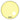 Bass, Powerstroke 3, Colortone, 26 Diameter, Yellow, 5 Offset Hole