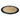 Taiko Drumhead, Okedaiko, Skyndeep Natural Calfskin, 17.5 Od, 13 Crown Dia., Black Ed