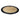Taiko Drumhead, Okedaiko, Skyndeep Natural Calfskin, 19 Od, 15 Crown Dia., Black Edge