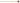 Hard Vibraphone / Marimba Mallets - Orange Cord - Rattan