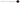 Multi-percussion / Bass Mallets - Dark Brown Yarn - Rattan