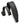 Right Height(TM) Garment Guitar Strap - Black — Specialty Series - 3-1/2 inch. Wide