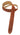 Suede Guitar Strap - Brown — Classics Series - 2 inch. Wide