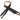 Genuine Leather Accordion Strap - Black (Set of 2)