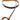 Genuine Leather Mandolin Strap - Black — Folk Instruments Series - 3/4 inch. Wide