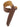 Genuine Leather Bass Strap - Brown
