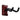 Frameworks Wall Mounted Guitar Hanger with Cherry Mounting Plate