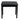 Traditional Wooden Keyboard & Piano Bench — Black