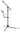 Frameworks Mount To Add Up To 4 Accessories For Mic Stands