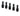 Pack Of 5 Mic Adapter Inserts For Qr-top