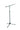 Frameworks Tripod Mic Stand With Telescoping Boom And Standard Twist Clutch