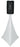 Frameworks Tripod 360 Stand Scrim In White