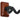 Gator Frameworks Wall Mounted Ukulele/mandolin Hanger With Mahogany Mounting Plate